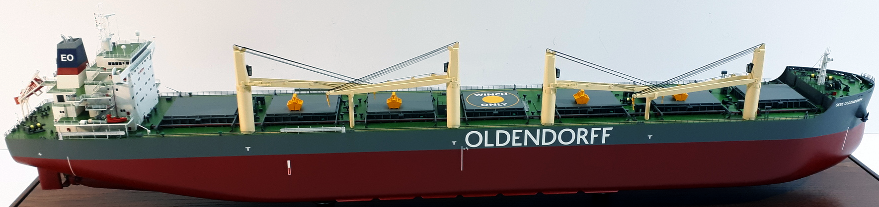 Gebe Oldendorff bulk cargo ship